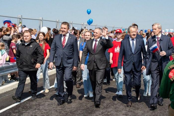 ​Движение по путепроводу через Транссибирскую железнодорожную магистраль в Ялуторовске открыто