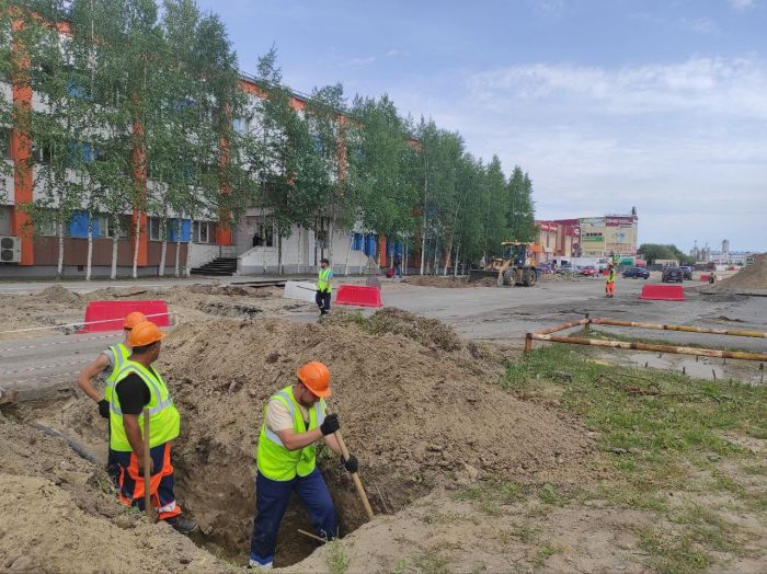 В Сургуте стартовал второй этап капитального ремонта на улице Привокзальная