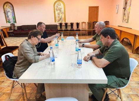 ​Наталья Комарова посетила ДНР