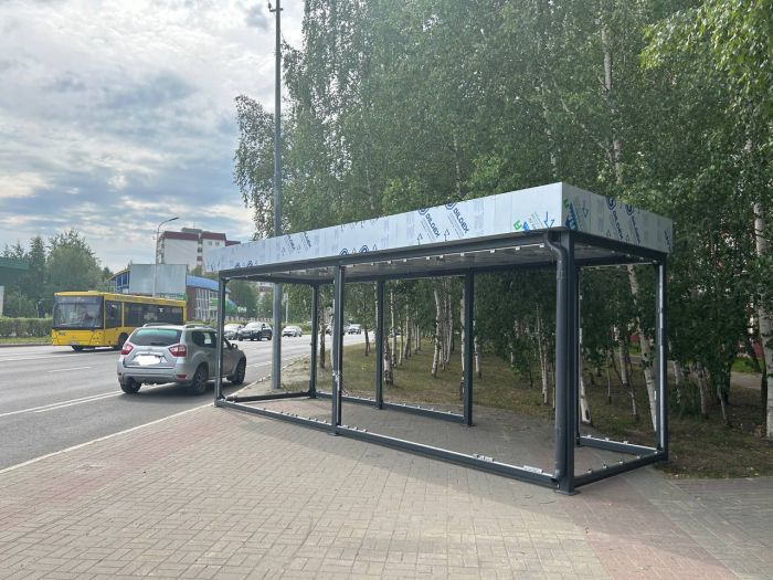 Старые остановки Сургута заменят на новые в течение лета