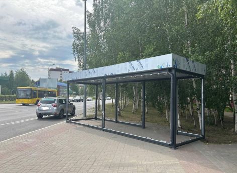 Старые остановки Сургута заменят на новые в течение лета