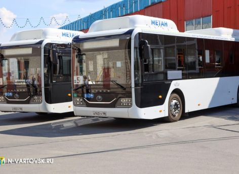 ​В Нижневартовске расширился парк автобусов на экологичном топливе