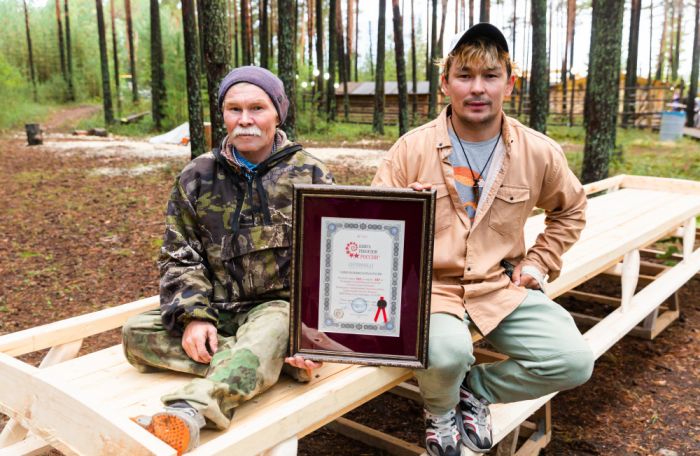 Самые большие нарты в России сделали в Сургутском районе