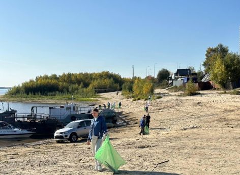 ​Сургутяне очистили от хлама несколько районов города