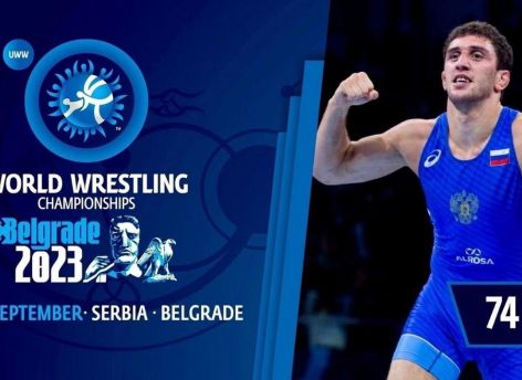 Югорский борец Заурбек Сидаков стал трехкратным чемпионом мира