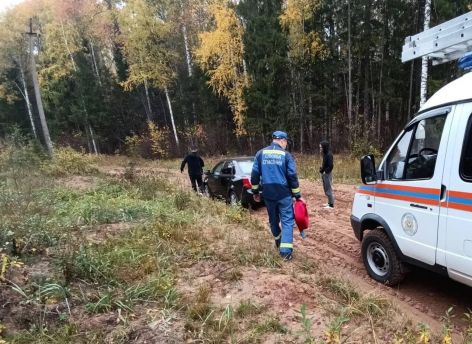 Трое путешественников хотели попасть в Ханты-Мансийск, но оказались в лесу Удмуртии