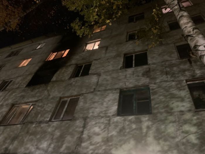 На пожаре в Сургуте скончался 63-летний мужчина