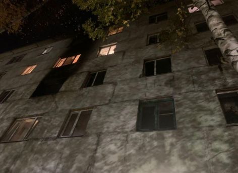 На пожаре в Сургуте скончался 63-летний мужчина