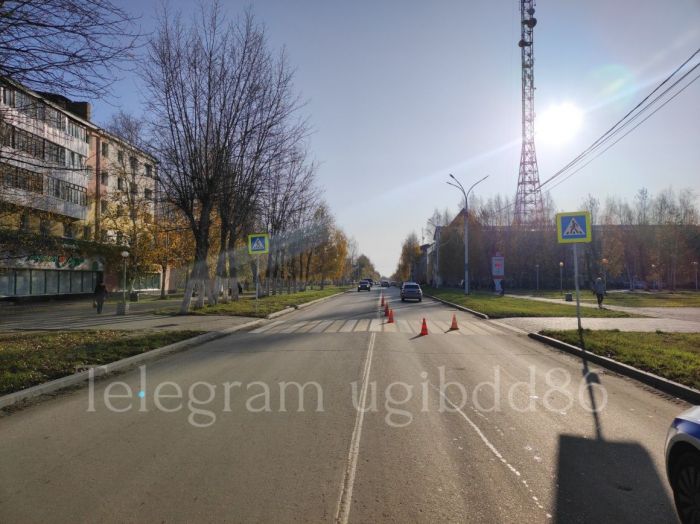 ​Школьница угодила под колеса автомобиля в Урае