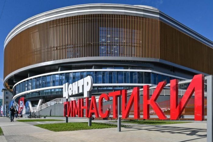 ​Центр гимнастики в Тобольске открыли Владимир Путин и Александр Моор