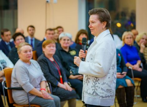 ​Наталья Комарова провела встречу с жителями Белоярского района
