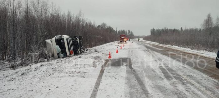 ​Двое югорчан получили травмы в ДТП на автодороге «Ханты-Мансийск-Горноправдинск»