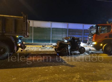 ​В ХМАО водитель фуры спровоцировал ДТП с четырьмя автомобилями