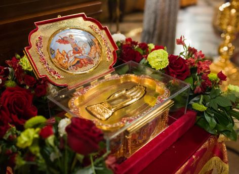 ​Мощи Георгия Победоносца отправятся в подмосковный храм