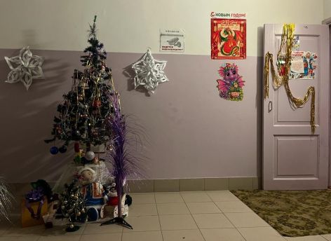 ​Неравнодушные жители Сургута 30 лет превращают свой подъезд в новогоднюю сказку