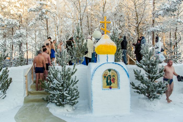 Для югорчан подготовили карту купелей, оборудованных к Крещению