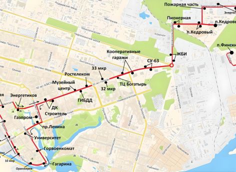 ​В Сургуте изменят маршруты трех автобусов в апреле