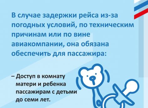 ​Какие бесплатные услуги положены пассажиру при задержке авиарейса? // КАРТОЧКИ