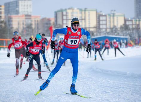 Сургут вышел на «Лыжню России»