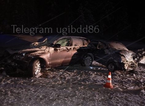 ​Пьяного водителя занесло на трассе в Югре, есть пострадавшие