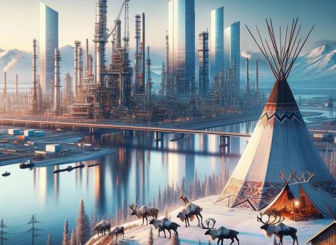 ​Нефтевышки, чумы, олени – как самая известная в мире нейросеть видит города Югры