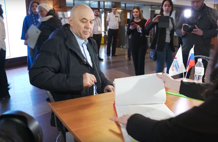 ​Андрей Филатов сходил на выборы президента России
