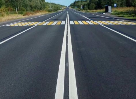 В Тюменской области обновят дорожную разметку на 5006 км региональных дорог