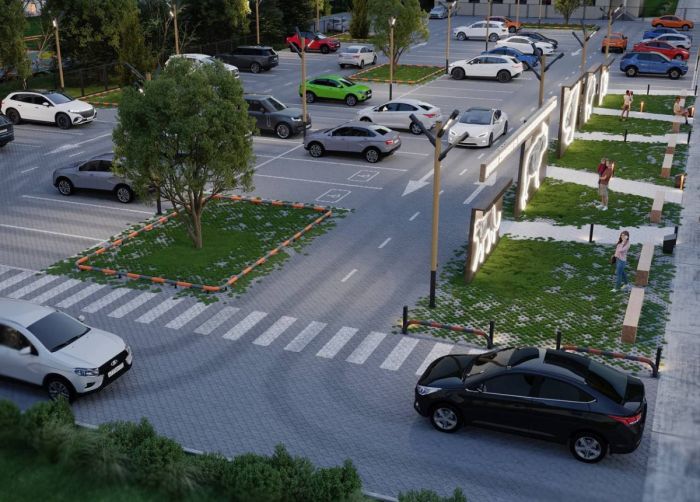 ​В Нижневартовске оборудуют первую топиарную парковку