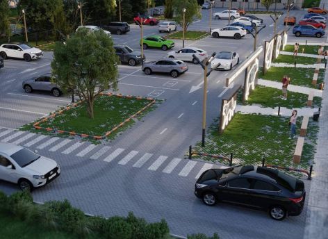 ​В Нижневартовске оборудуют первую топиарную парковку