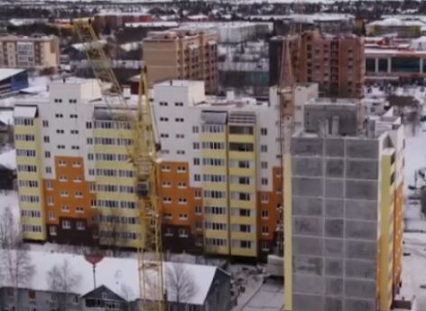 ​Темпы ввода жилья в эксплуатацию в Сургутском районе опередили планы