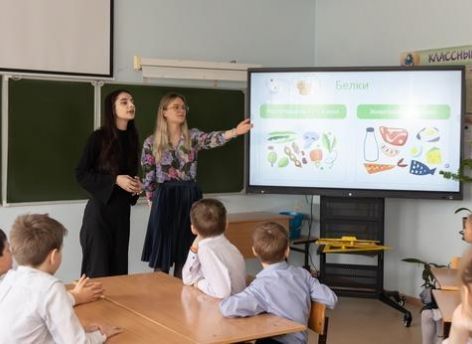 ​Тюменских школьников учат правильно питаться