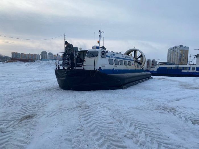 В ХМАО отменяют рейсы судов на воздушных подушках