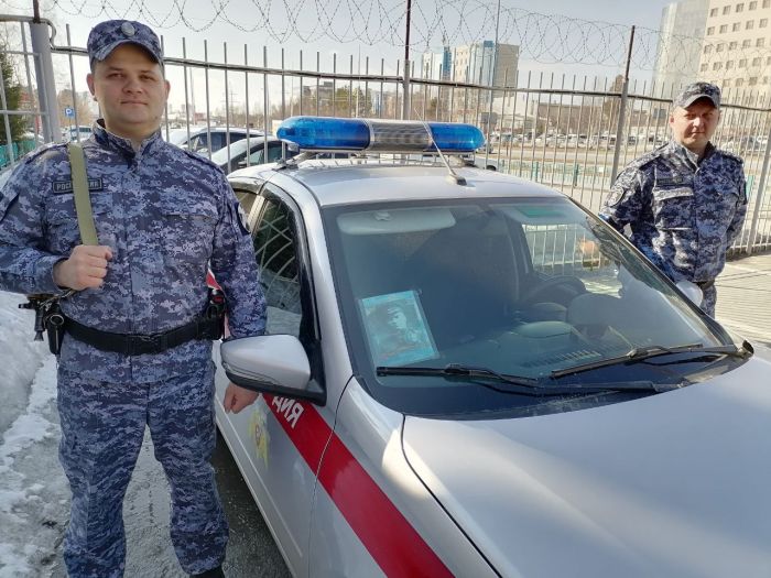 ​Росгвардия Югры поддержала акцию «Бессмертный автополк»