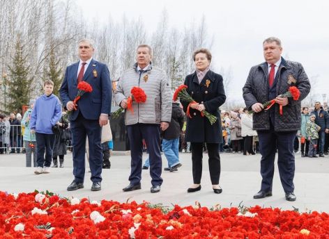 ​Наталья Комарова открыла медиамарафон «Сыны Великой Победы»