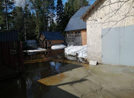 ​Уровень воды в реке Черная в Сургуте снизился на 24 см