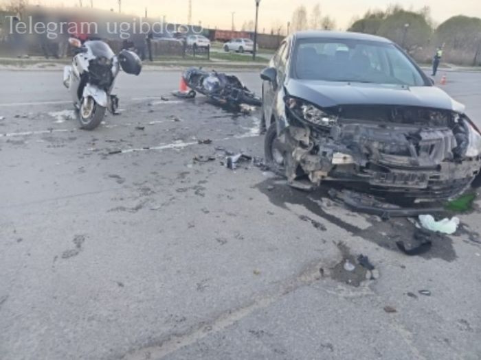​Два мотоциклиста столкнулись друг с другом в ДТП в Пыть-Яхе