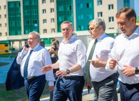 ​Строительство окружной больницы в Нижневартовске должно завершиться в июле