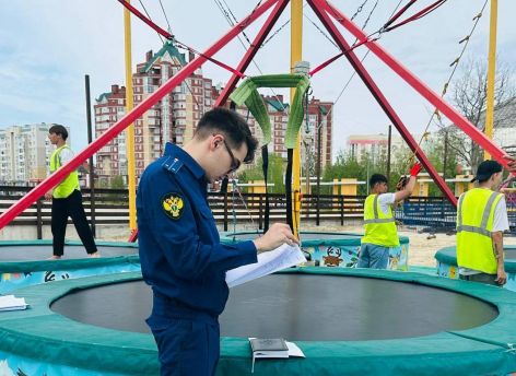 ​В Сургуте выявили опасные детские аттракционы