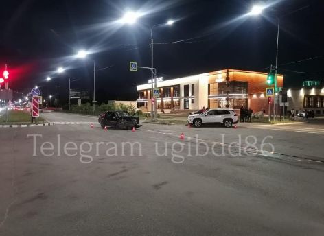 ​В Югре в единственном ДТП за сутки пострадали два человека