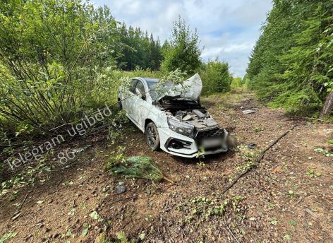 ​В Югре в единственном ДТП за сутки пострадал водитель