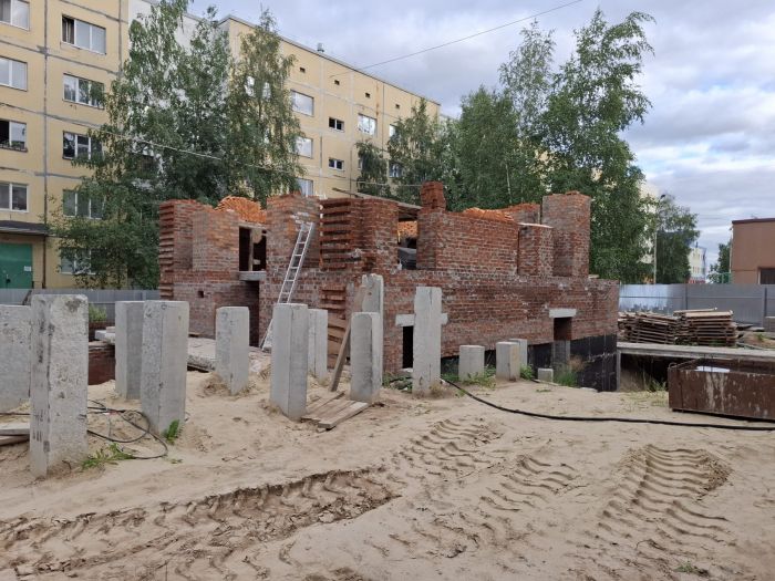 ​В Сургуте продолжается строительство храма Святого Духа
