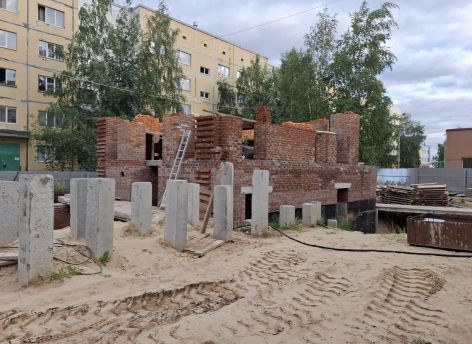 ​В Сургуте продолжается строительство храма Святого Духа