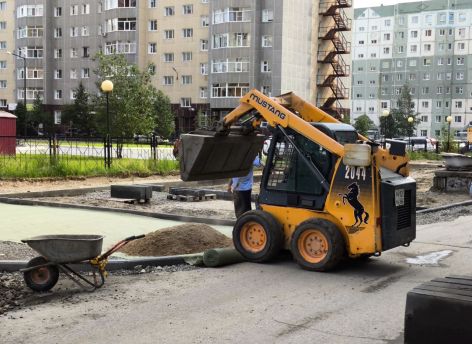 В Нижневартовске отремонтируют двор после взрыва дома