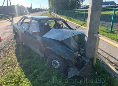 ​В Югре в автоаварии пострадали четыре подростка
