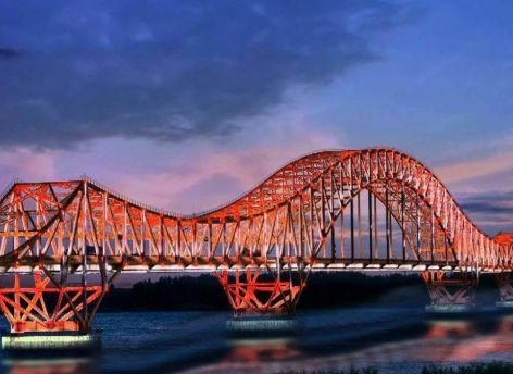 ​Мосту «Красный дракон» в Ханты-Мансийске исполнилось 20 лет