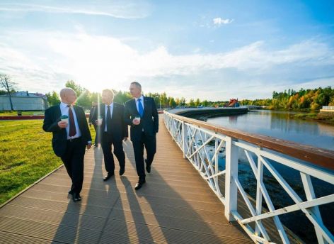 ​В Белоярском открыто новое общественное пространство, посвященное подвигам геологов