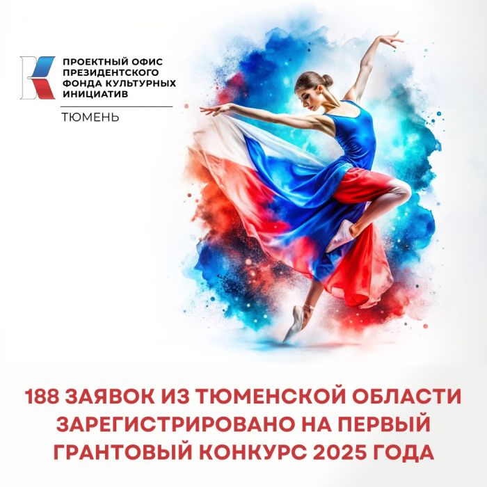 ​На конкурс Президентского фонда культурных инициатив подано 188 заявок от Тюменской области