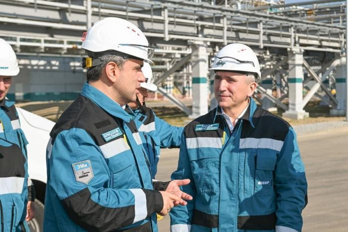 ​Александр Моор оценил мощность строящихся в Тобольске объектов по производству полимеров
