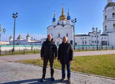 ​Александр Моор представил потенциал Тобольска новому полпреду