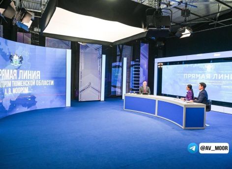 ​Александр Моор в прямом эфире рассказал о строительстве социальных объектов